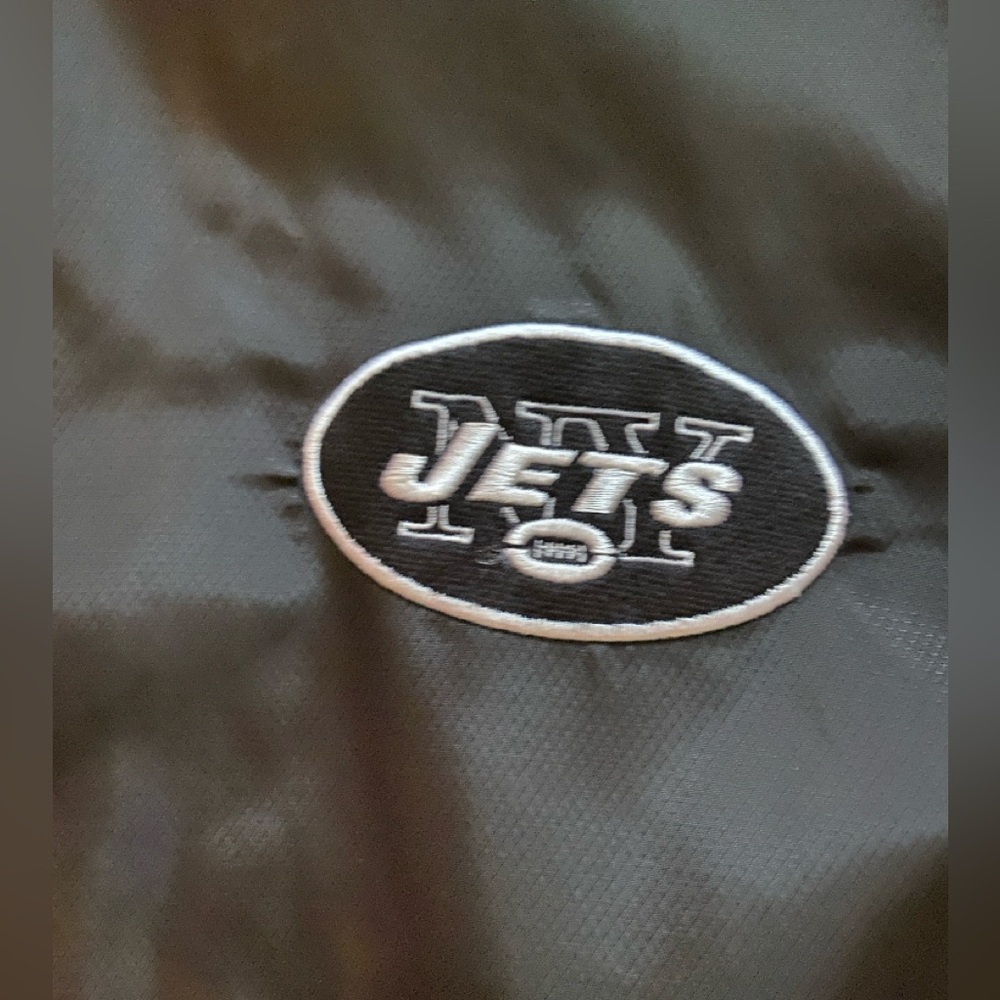 Reebok NY JETS BLACK Men's Lightweight Track Jacket XXL - Picture 2 of 12